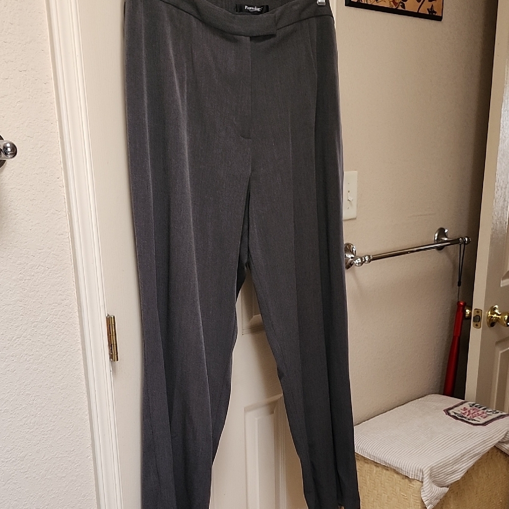 Chic Gray Trousers by Popflex